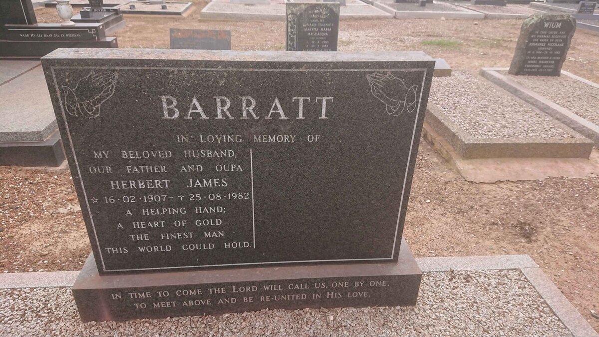 BARRATT Herbert James 1907-1982