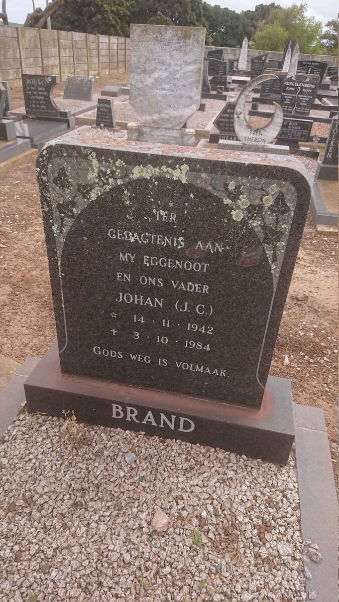 BRAND J.C. 1942-1984