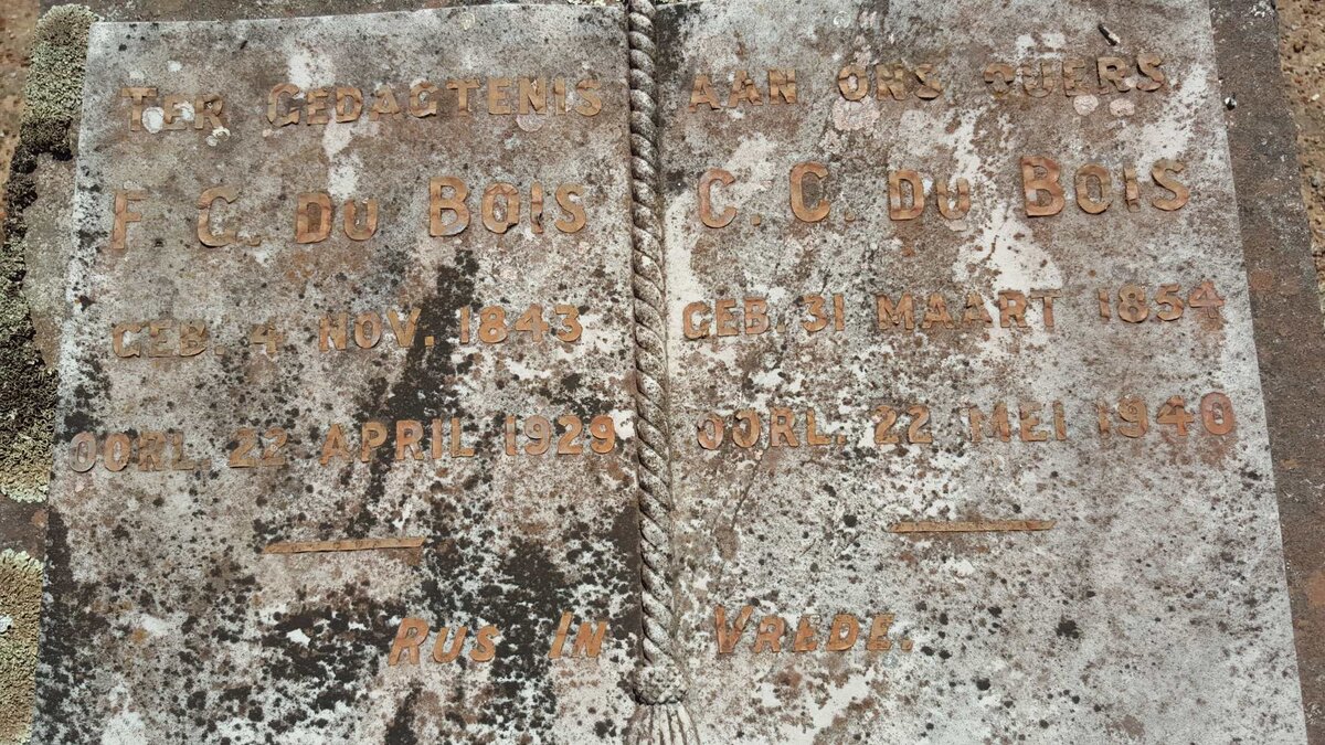 BOIS F.G., du 1843-1929 &amp; C.C. 1854-1940