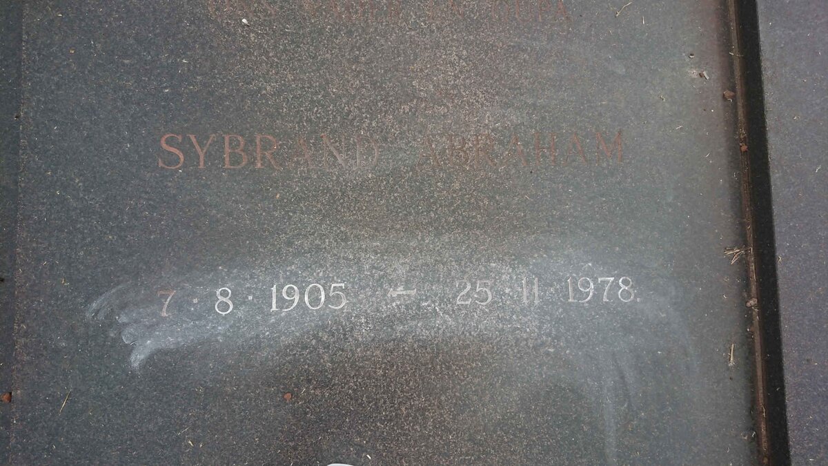 BEER Sybrand Abraham, de 1905-1978 &amp; Martha Wilhelmina 1905-1977