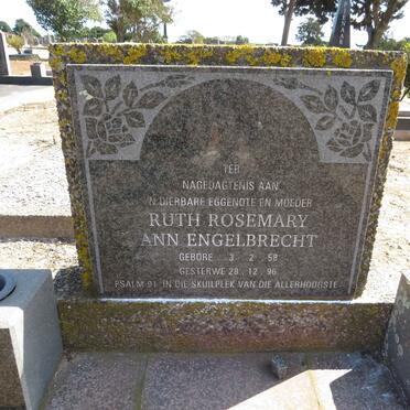 ENGELBRECHT Ruth Rosemary Ann 1958-1996