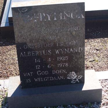 FRYLINCK Albertus Wynand 1925-1978
