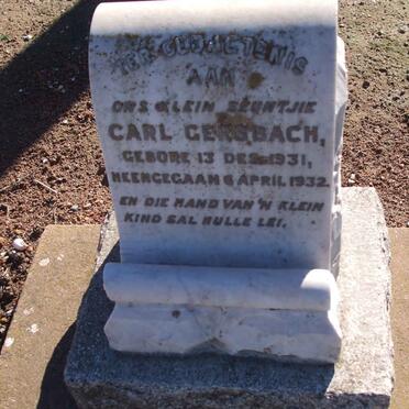 GERSBACH Carl 1931-1932