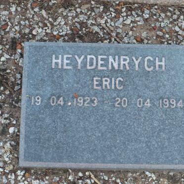HEYDENRYCH Hendrik Andries 1890-1960 &amp; Johanna Barendina 1896-1993 :: HEYDENRYCH Eric 1923-1994