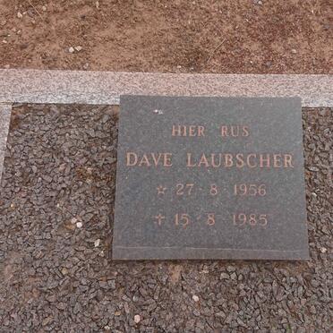 LAUBSCHER Dave 1956-1985