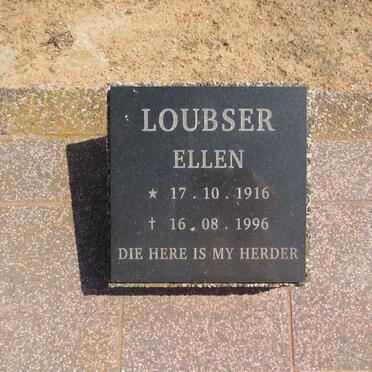 LOUBSER Ellen 1916-1996