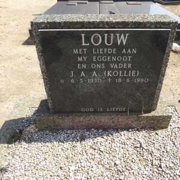 LOUW J.A.A. 1930-1990