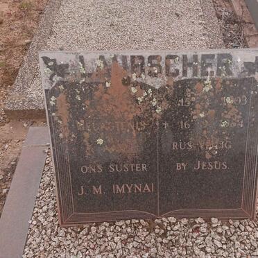 LAUBSCHER J.M. 1903-1984