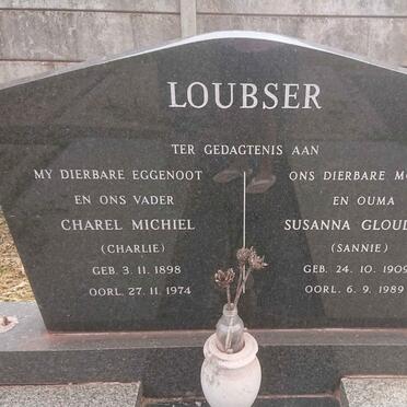 LOUBSER Charel Michiel 1898-1974 &amp; Susanna Gloudina 1909-1989