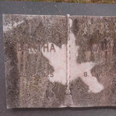 LOUW Bertha 1925-1969