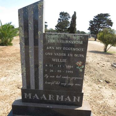 MAARMAN Willie 1944-1995