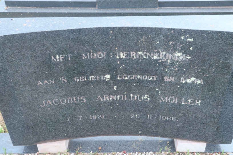 MOLLER Jacobus Arnoldus 1921-1966