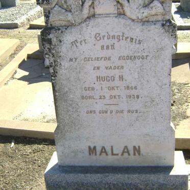 MALAN Hugo 1866-1938
