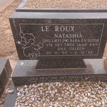 ROUX Natasha, le 1980-1982
