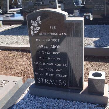 STRAUSS Carel Aron 1897-1979