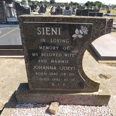 SIENI Johanna 1942-1992