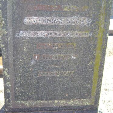 SADIE Jacomina  -1936 