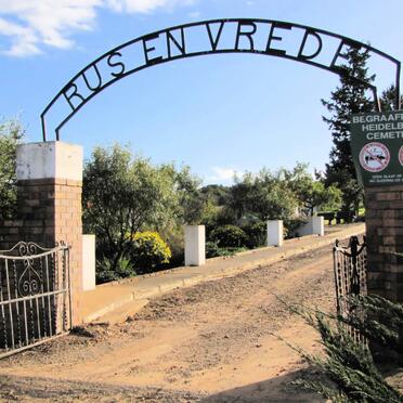 Western Cape, HEIDELBERG, main cemetery
