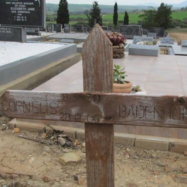 BADENHORST Cornelis 1930-2006