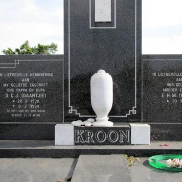 KROON D.C.J. 1938-1994 &amp; E.H.M. 1938-