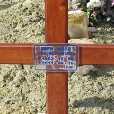 RENSBURG Even, Janse van 1962-2011