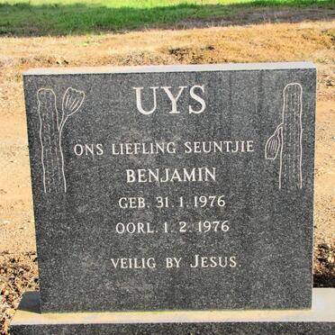 UYS Benjamin 1976-1976