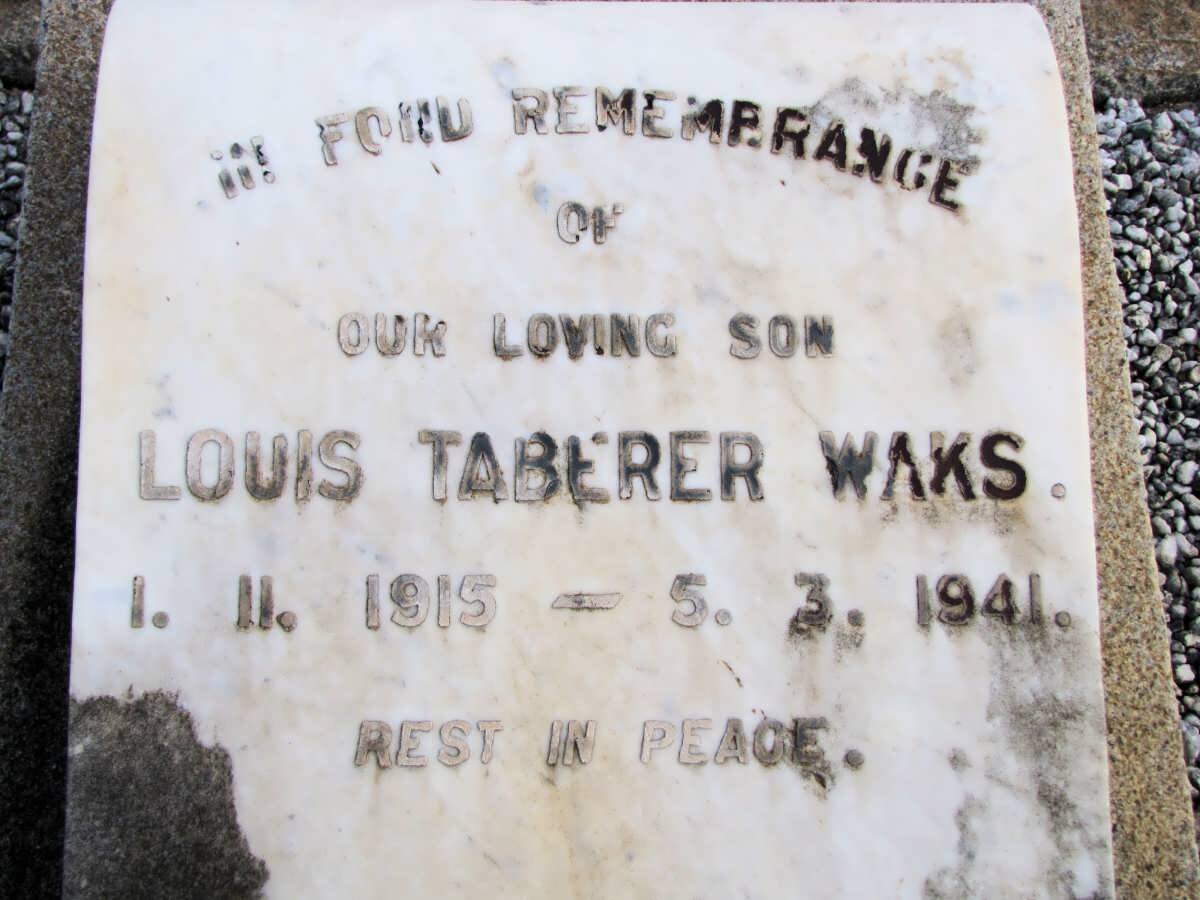 WAKS Louis Taberer 1915-1941