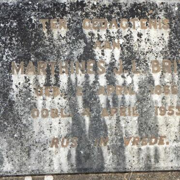 BRITZ Marthines J.L. 1866-1953
