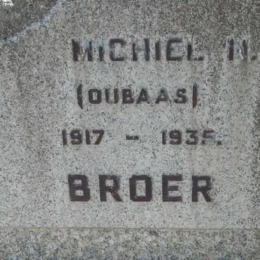 BEUKES Mattheus G. 1883-1935 &amp; Elsabe M. ODENDAAL 1889-1966 :: BEUKES Michiel N. 1917-1935