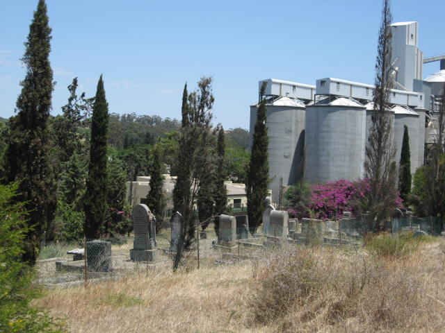 1. Overview of graveyard near Heidelberg, Cape