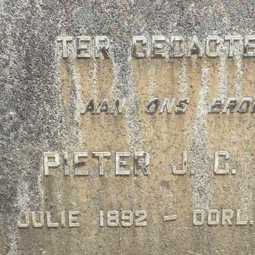 UYS Pieter J.C. 1892-1951