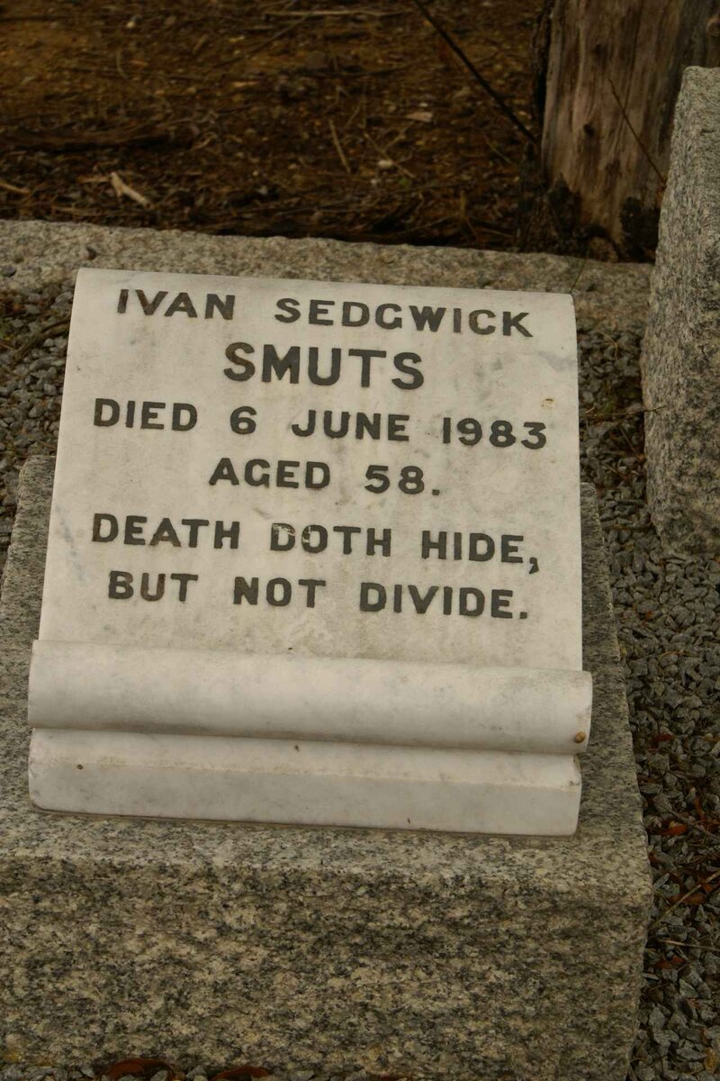 SMUTS Ivan Sedgwick -1983