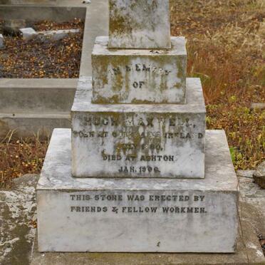 MAXWELL Hugh 1880-1906