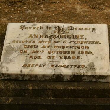 PEDERSEN Anna Gorgine -1929