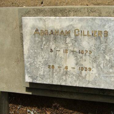 CILLIERS Abraham 1873-1939