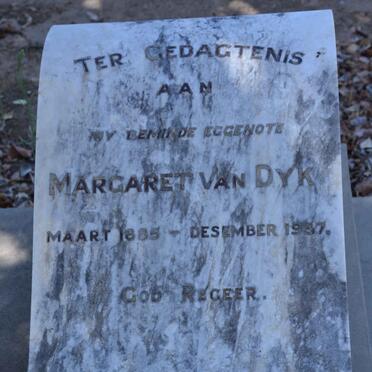 DYK Margaret, van 1885-1937