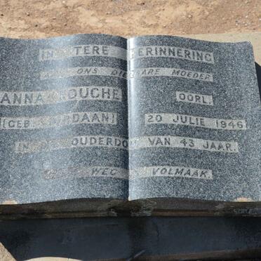 FOUCHE Anna nee JORDAAN -1946