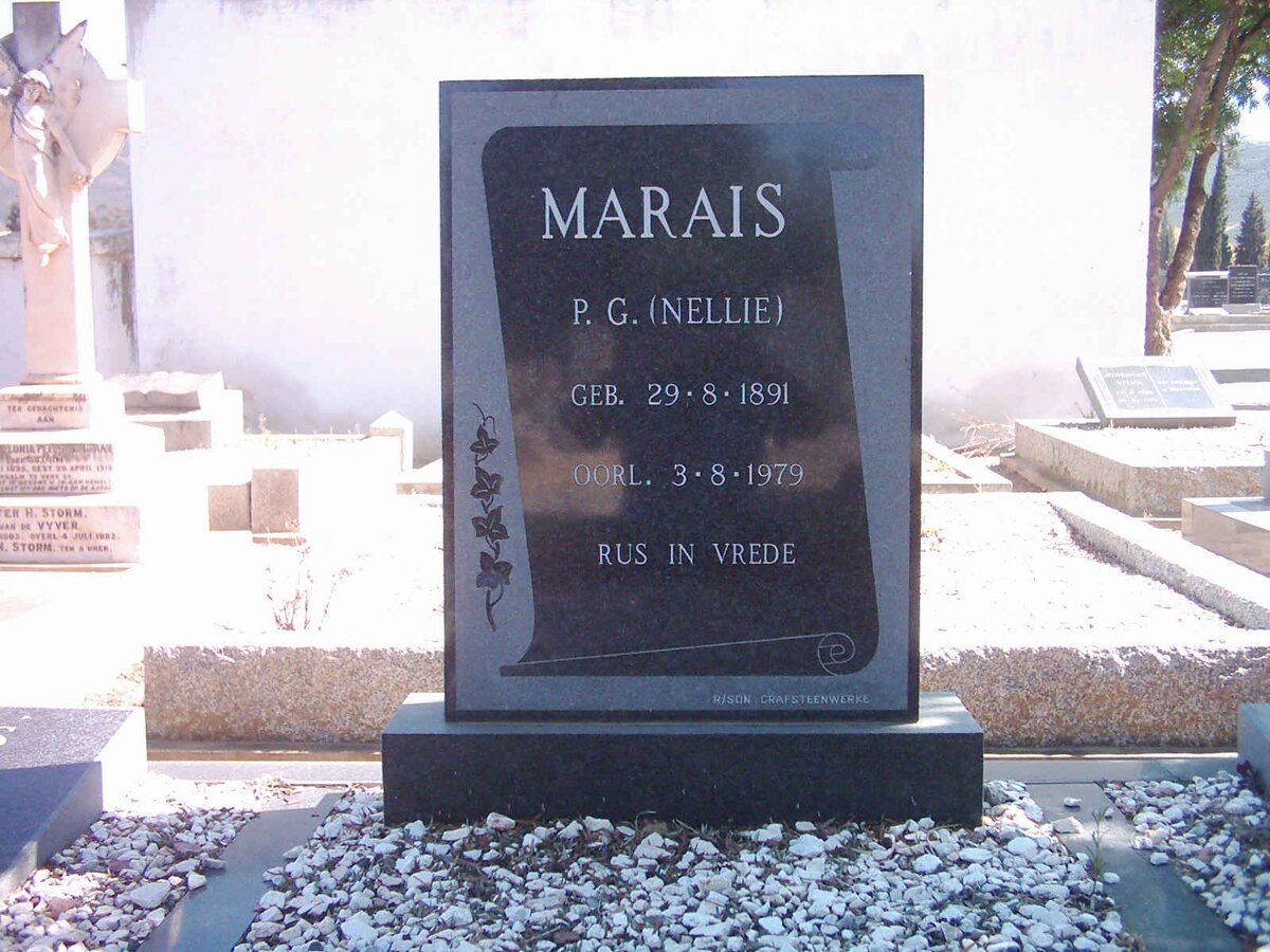 MARAIS P.G. 1891-1979