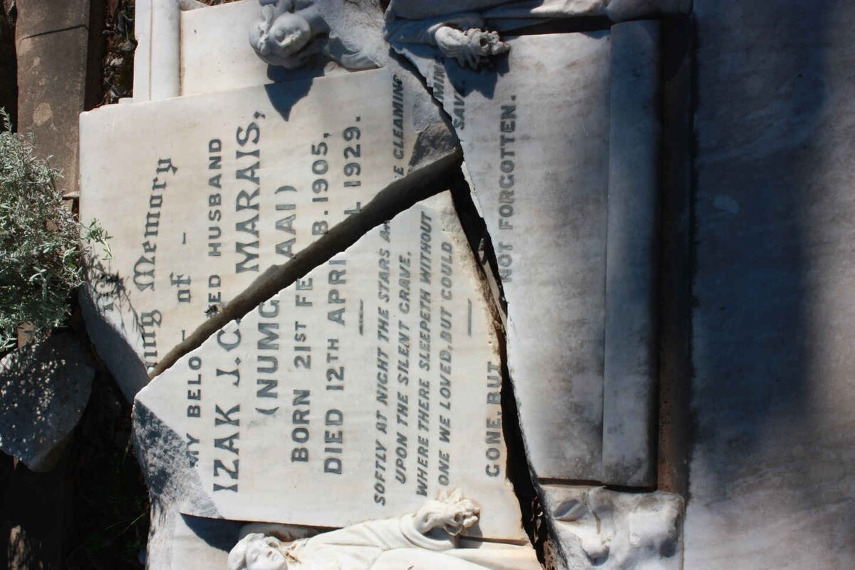 MARAIS Izak J. C. 1905-1929