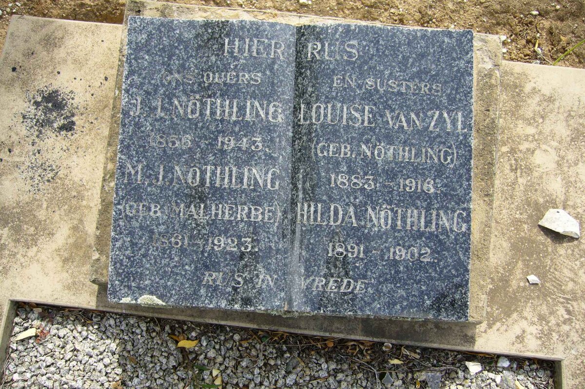 NÖTHLING :: VAN ZYL