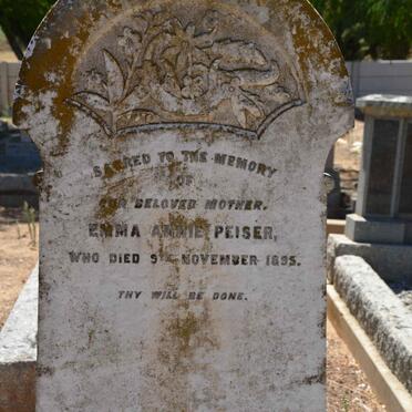 PEISER Emma Annie -1895