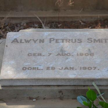 SMIT Alwyn Petrus 1906-1907