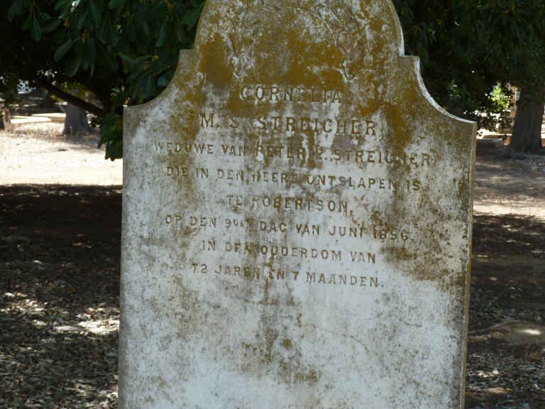 STREICHER Cornelia M.S. -1896