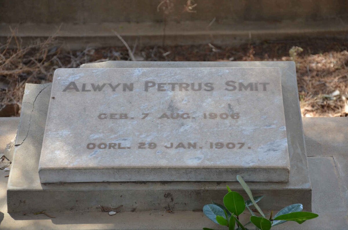 SMIT Alwyn Petrus 1906-1907