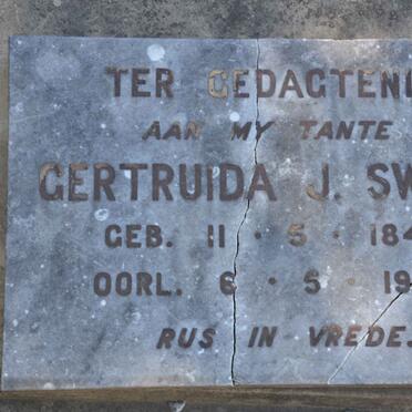 SWART Gertruida J. 1845-1935