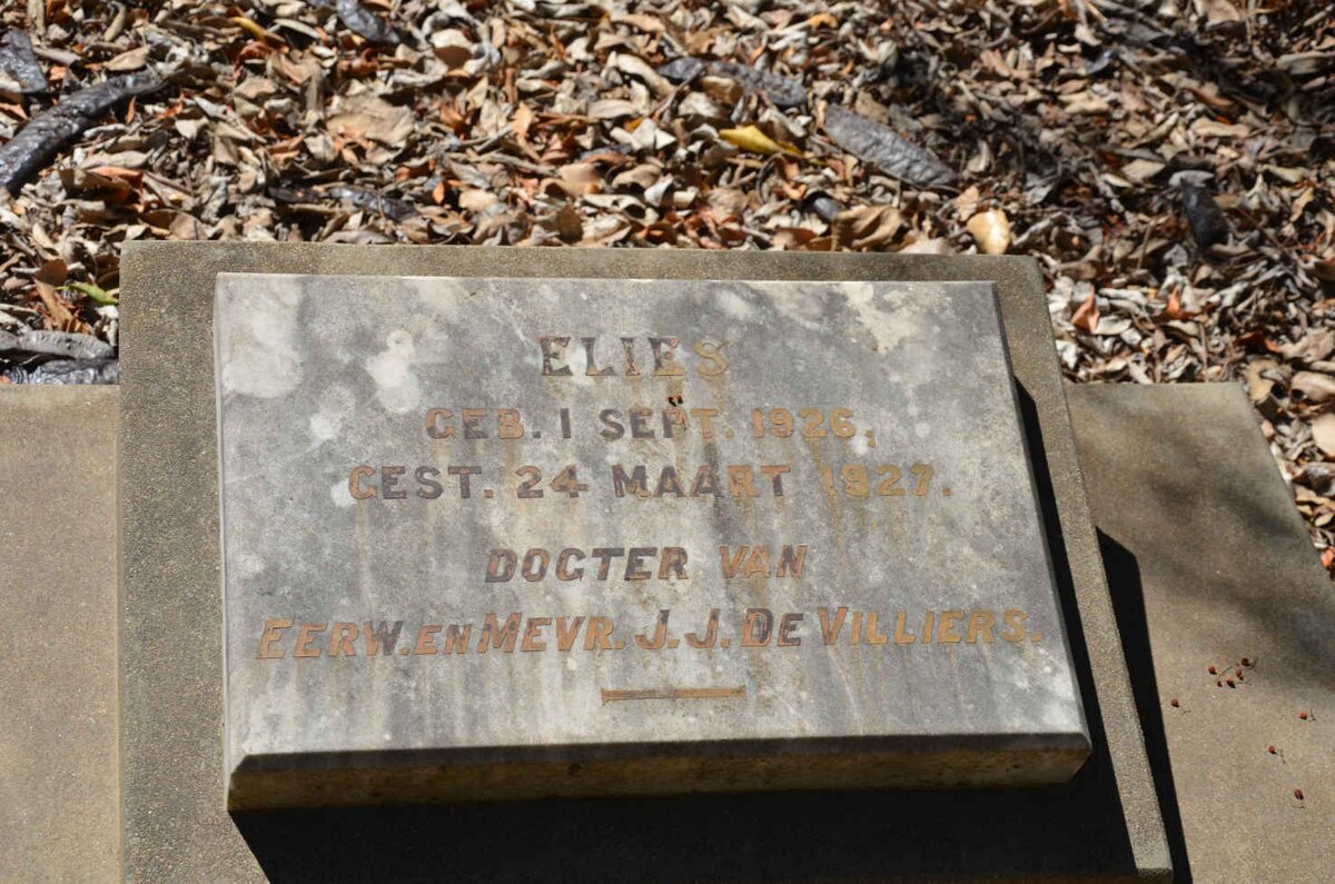 VILLIERS Elies, de 1925-1927