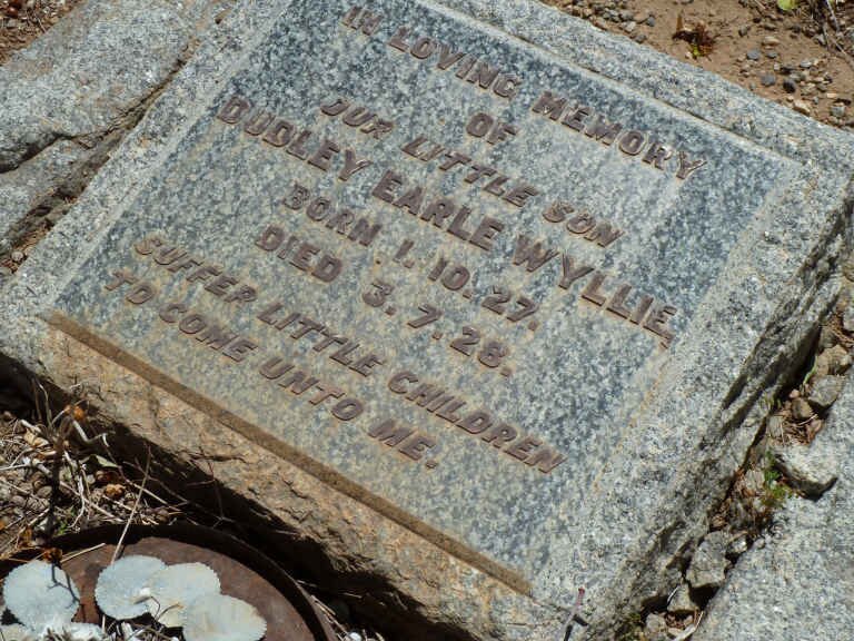 WYLLIE Dudley Earle 1927-1928