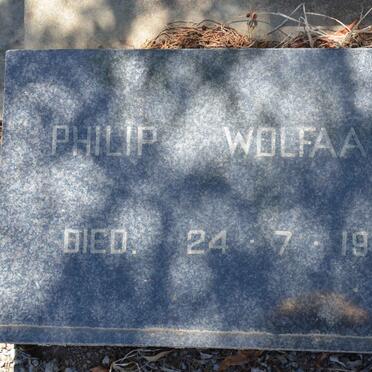 WOLFAARDT Philip -1978