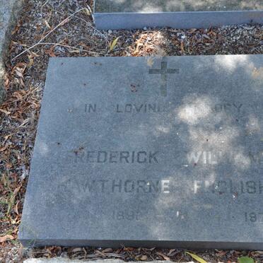 ENGLISH Frederick William Hawthorne 189?-1974