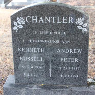CHANTLER Kenneth Russell 1956-2000 :: CHANTLER Andrew Peter 1986-1989